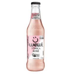 AGUA TONICA ORGANICA ROSE 255ML WEWI